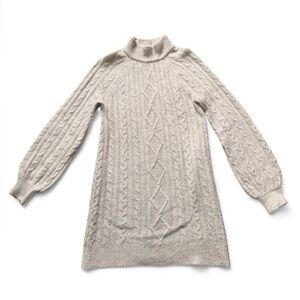 Abercrombie and Fitch Cable Knit Sweater Dress